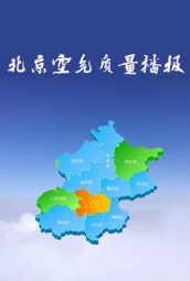 北京空气质量播报 海报
