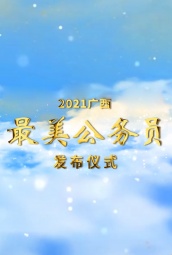 2021年广西“最美公务员”发布仪式 海报